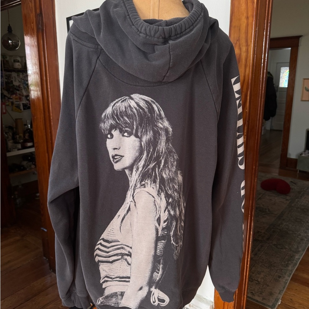 Taylor Swift Eras Tour Dark Gray Hoodie